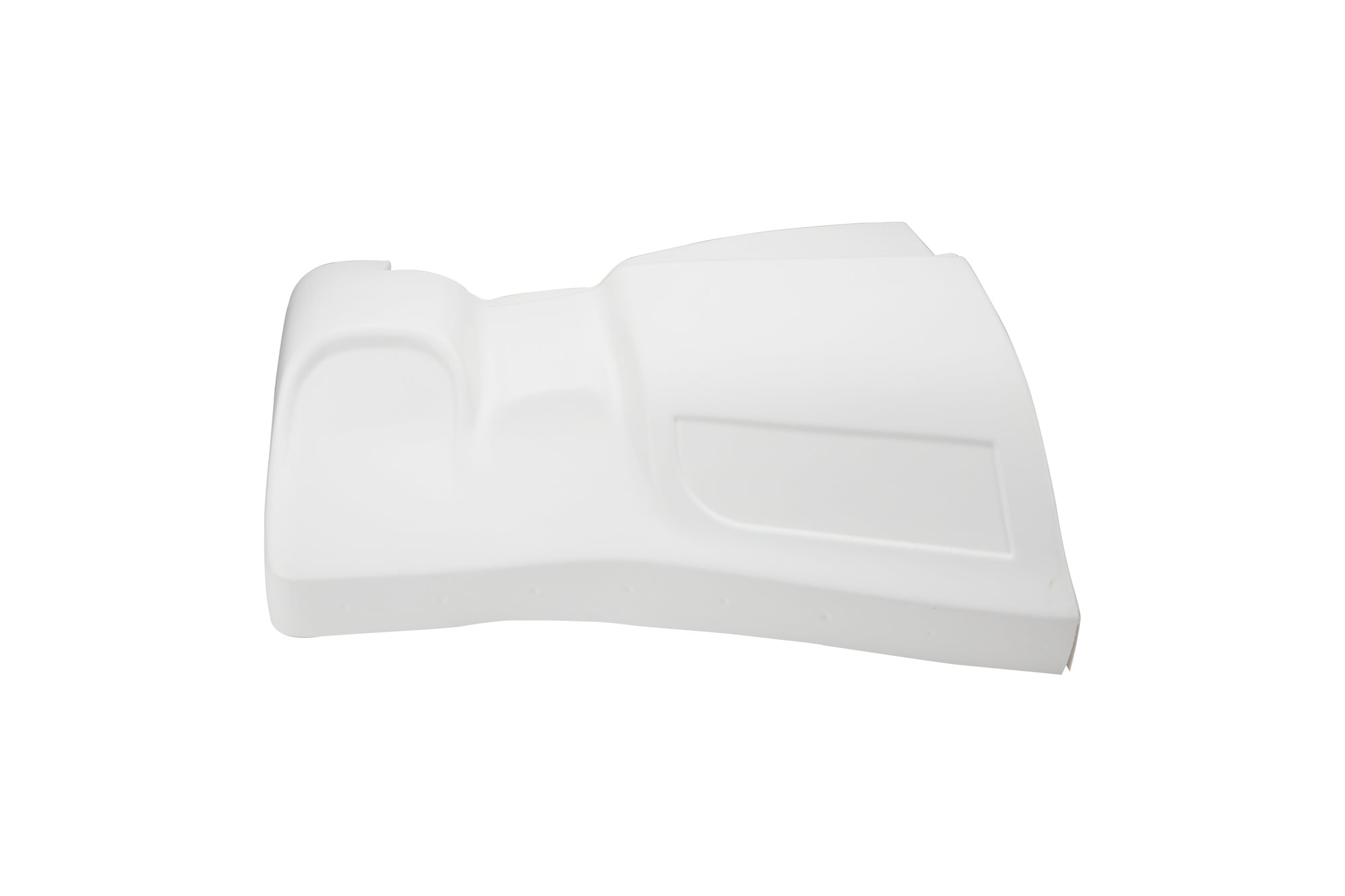 Dominator Race Body Nose - SS Killer Z - Passenger Side - Upper - Plastic - White - Street Stock - Each - 326-R-WH