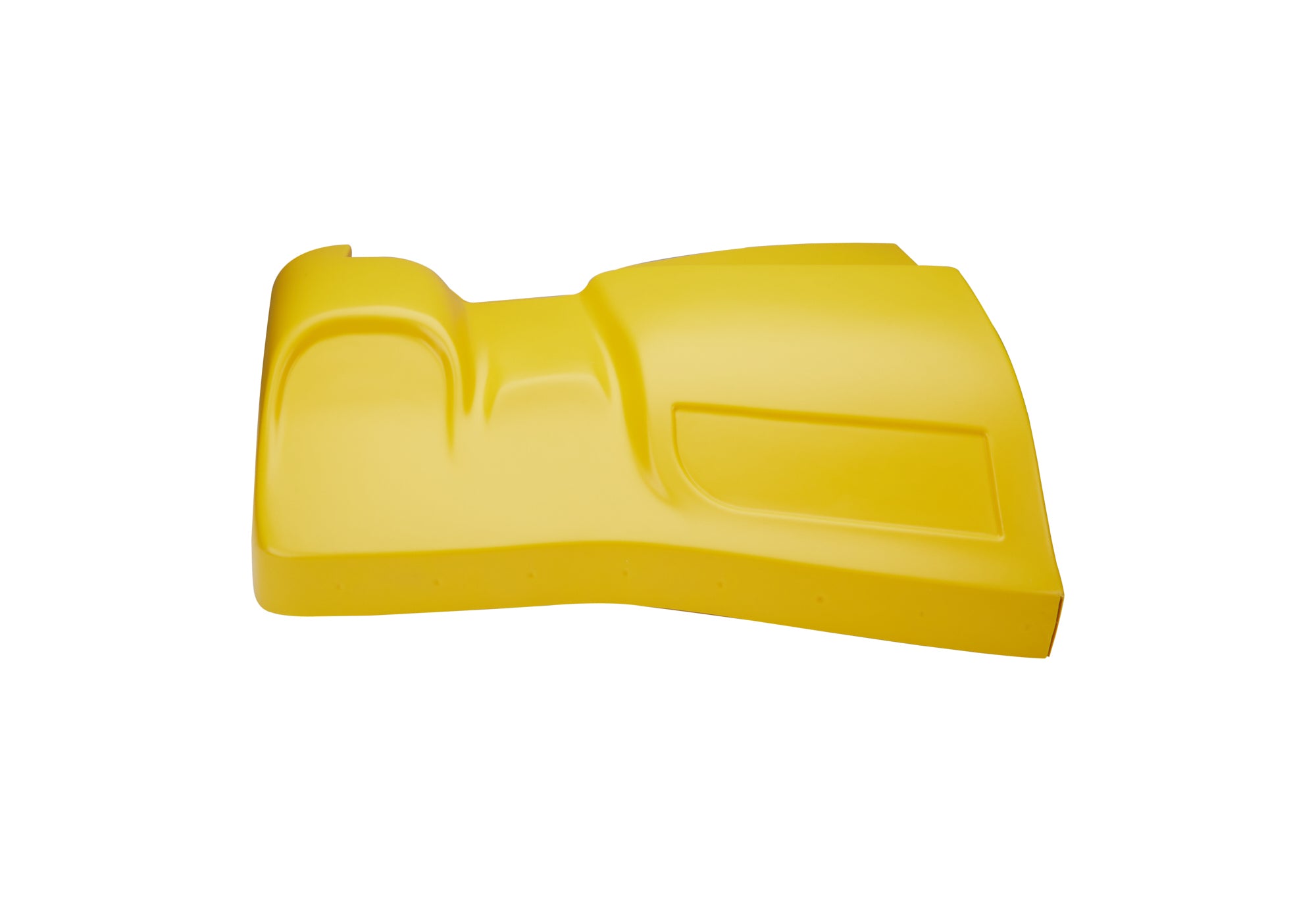 Dominator Race Body Nose - SS Killer Z - Passenger Side - Upper - Plastic - Yellow - Street Stock - Each - 326-R-YE