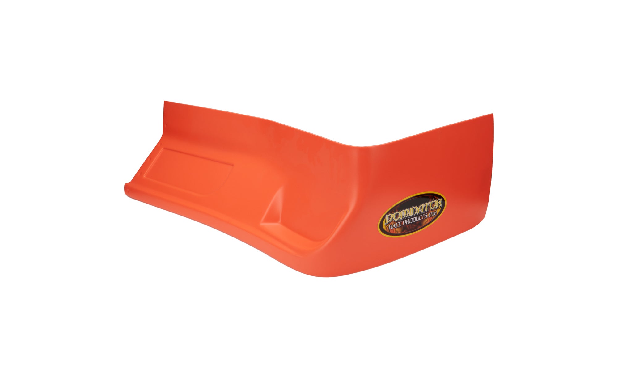 Dominator Race Body Nose - SS Killer Z - Driver Side - Lower - Plastic - Fluorescent Orange - Street Stock - Each - 327-L-FLO-OR