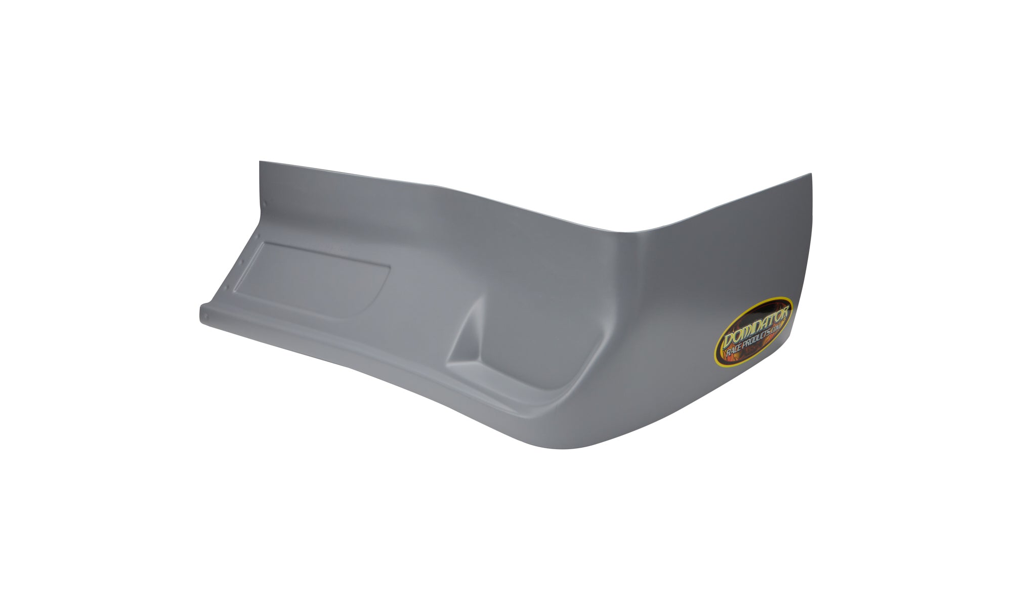 Dominator Race Body Nose - SS Killer Z - Driver Side - Lower - Plastic - Gray - Street Stock - Each - DOM-327-L-GRY