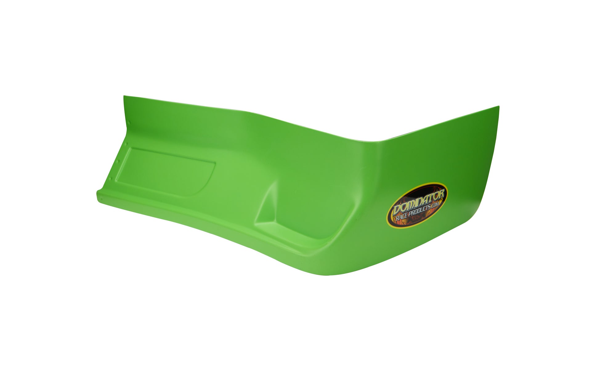 Dominator Race Body Nose - SS Killer Z - Driver Side - Lower - Plastic - Xtreme Green - Street Stock - Each - 327-L-XG