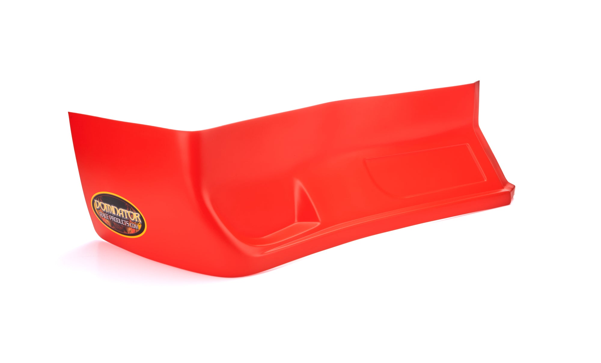 Dominator Race Body Nose - SS Killer Z - Passenger Side - Lower - Plastic - Orange - Street Stock - Each - 327-R-OR