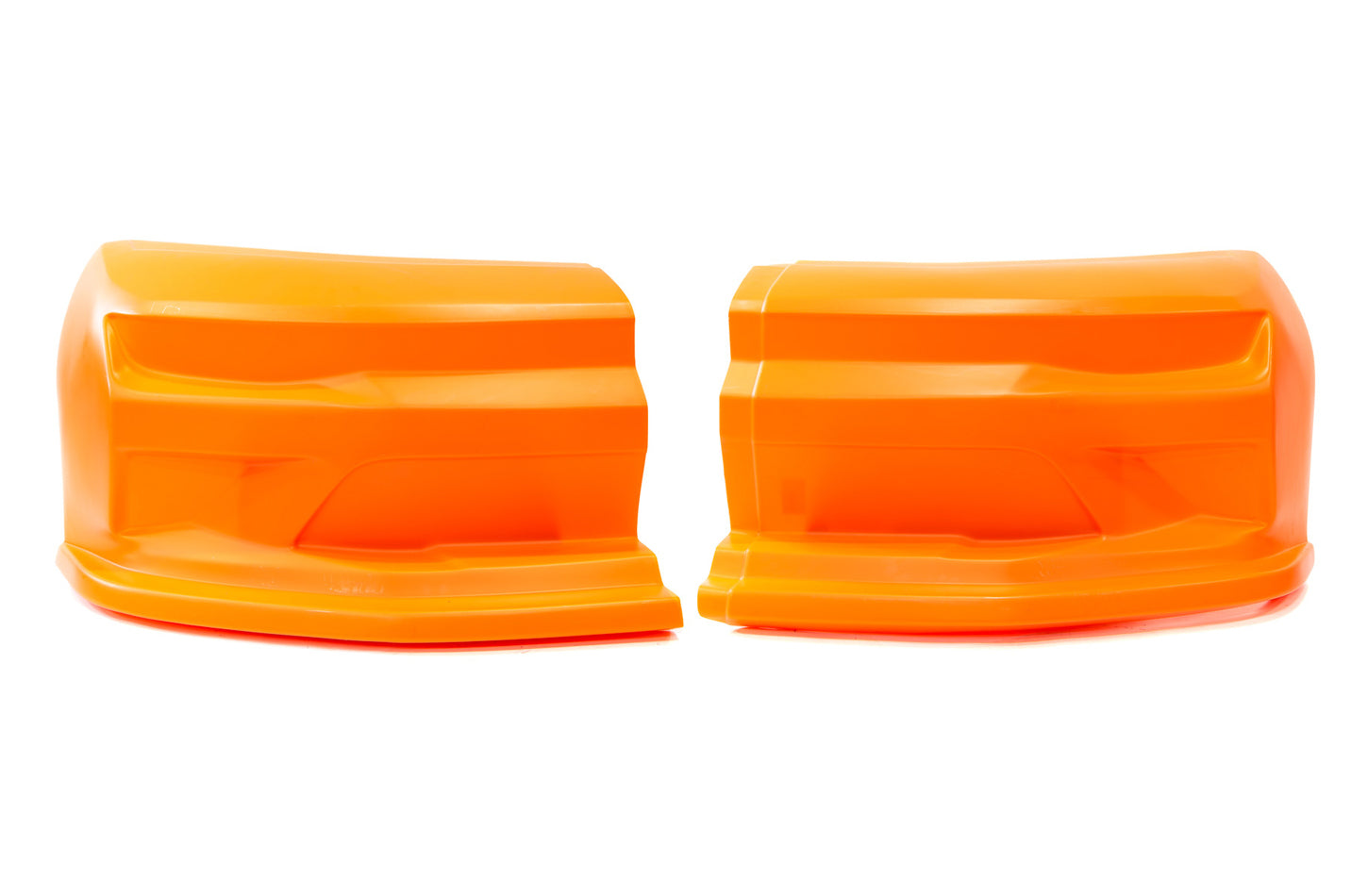 Dominator Race Body Nose - Dominator SS Camaro - 2-Piece Complete - Plastic - Fluorescent Orange - Universal - Street Stock - Kit - 330-FLO-OR