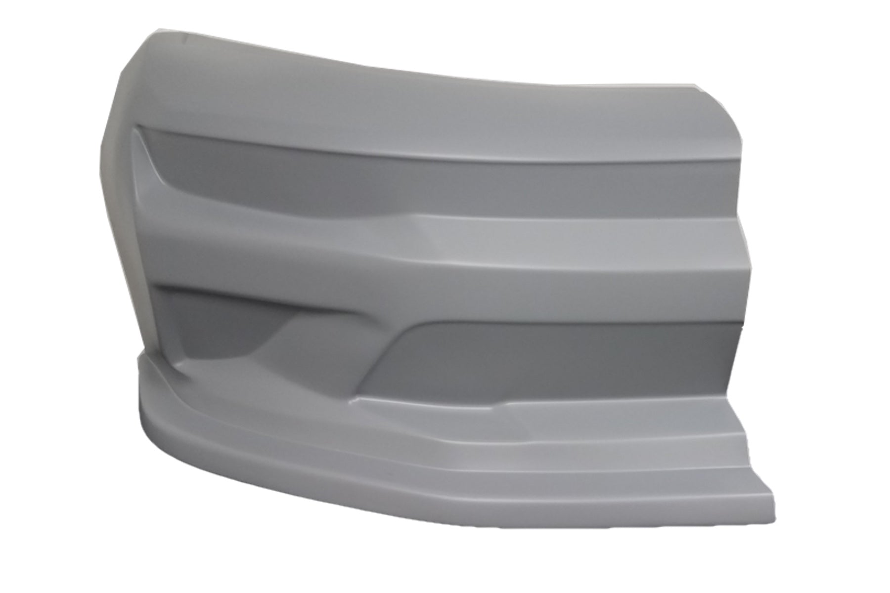 Dominator Race Body Nose - Dominator SS Camaro - Passenger Side - Plastic - Gray - Street Stock - Each - 332-GRY