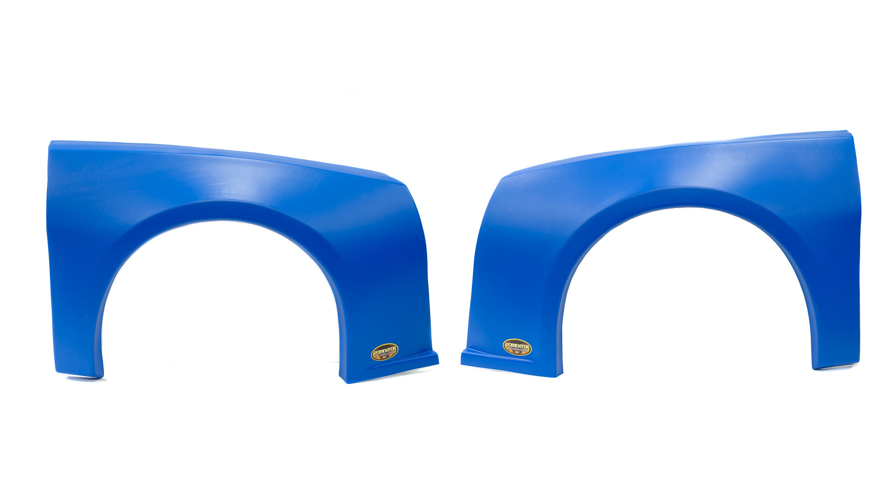 Dominator Race Body Fenders - Driver / Passenger Sides - Plastic - Blue - Street Stock - Pair - DOM-333-BL