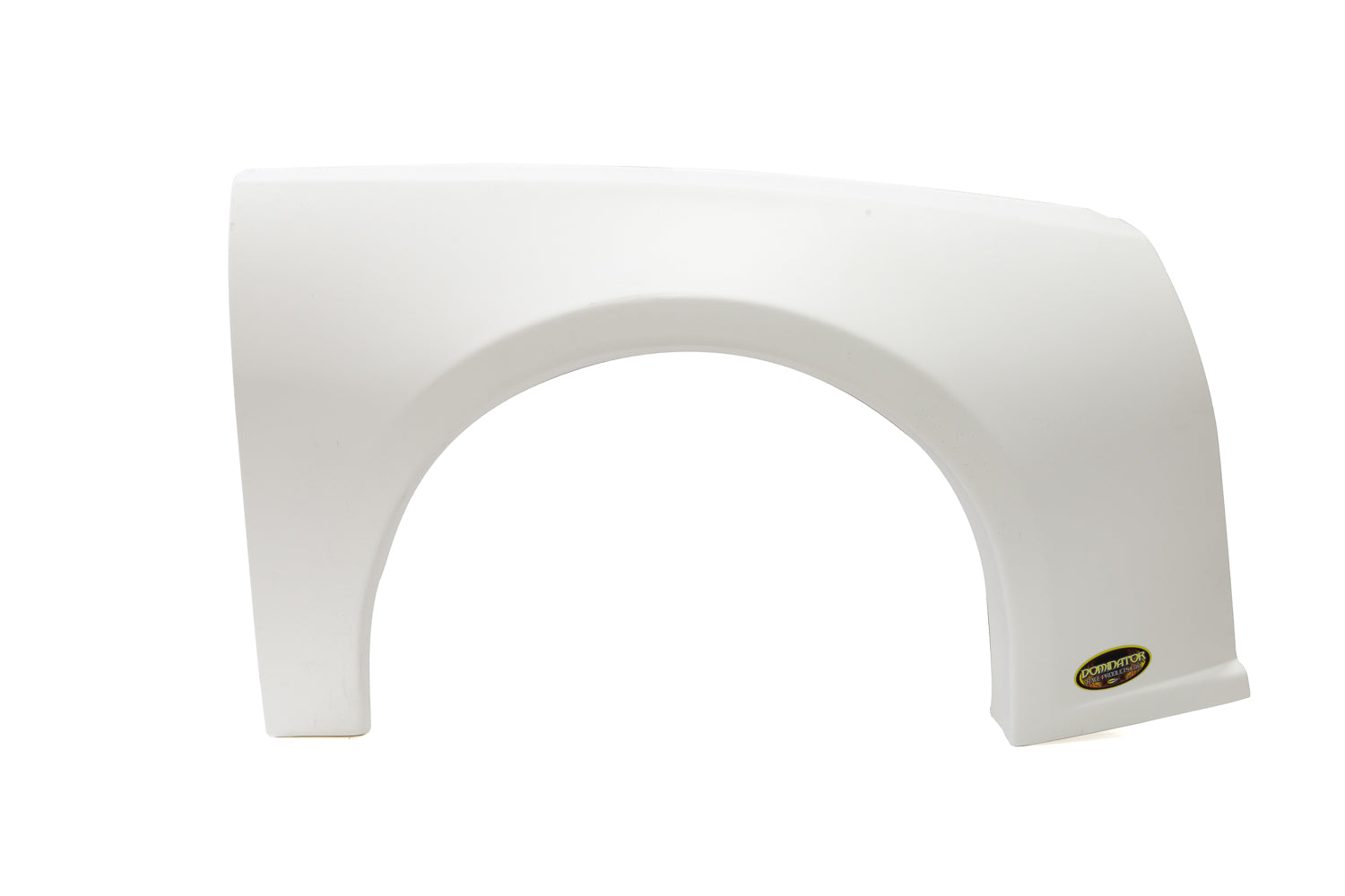 Dominator Race Body Fender - Passenger Side - Plastic - White - Street Stock - Each - DOM-335-WH