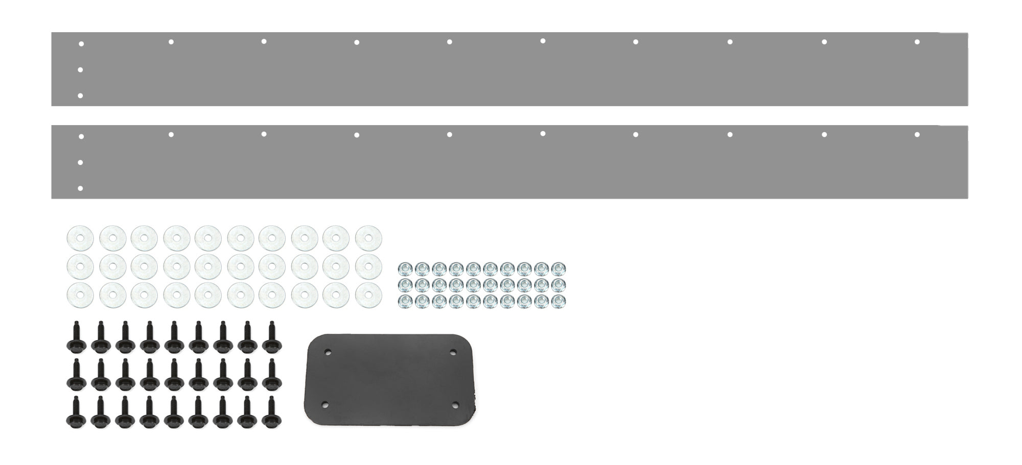 Dominator Race Body Air Valance - Killer Z - 2-Piece - Plastic - Gray - GM F-Body 1981 - Kit - 347-GRY