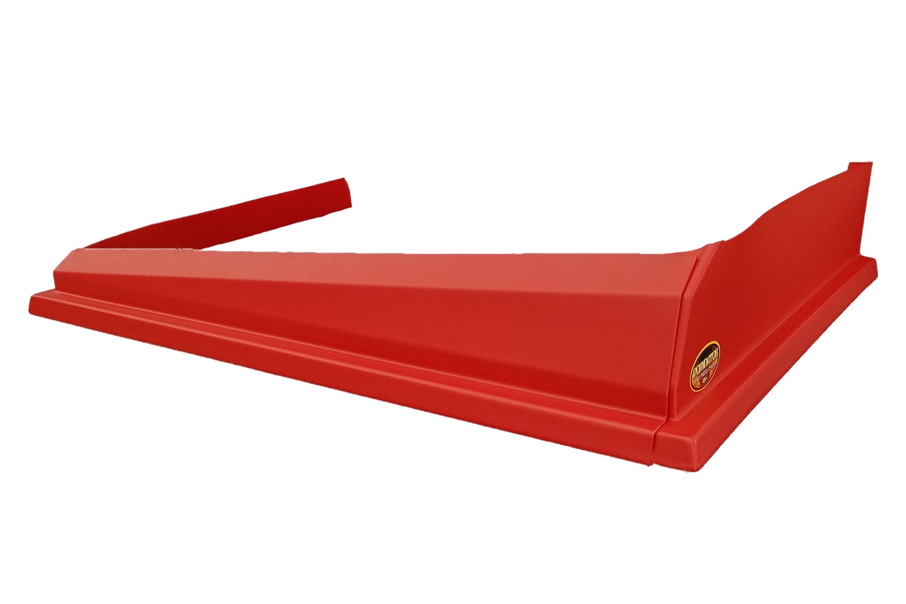 Dominator Race Body Air Valance - 3 Piece - Plastic - Red - Dirt Modified - Kit - DOM-408-RD