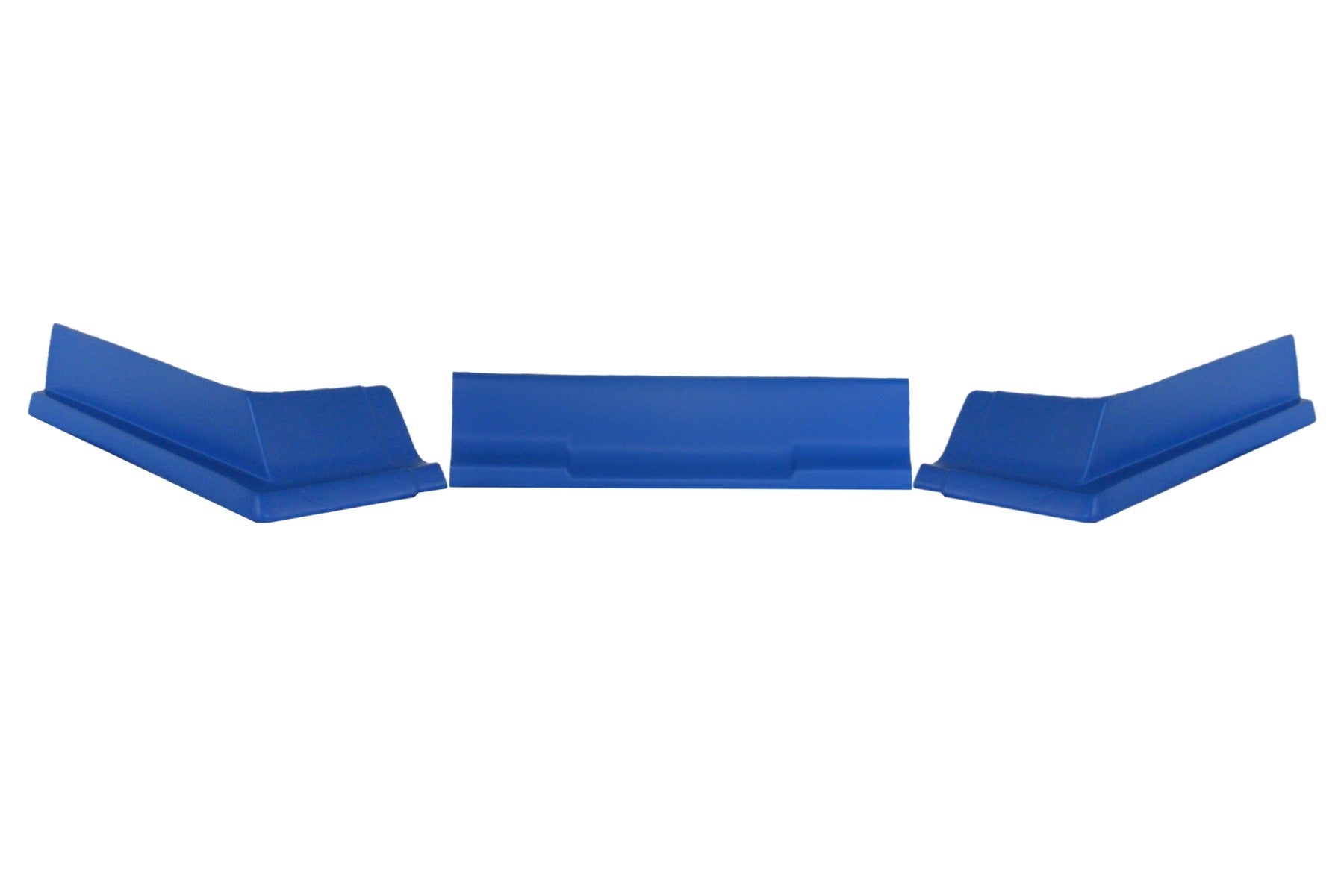 Dominator Race Body Air Valance - 3 Piece - Plastic - Blue - Dirt Modified - Kit - DOM-409-BL