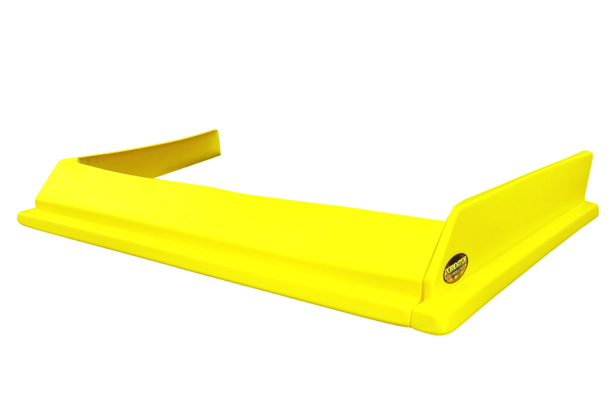Dominator Race Body Air Valance - 3 Piece - Plastic - Yellow - Dirt Modified - Kit Valance Modified IMCA 3Pc Yellow - DOM-409-FLO-YE