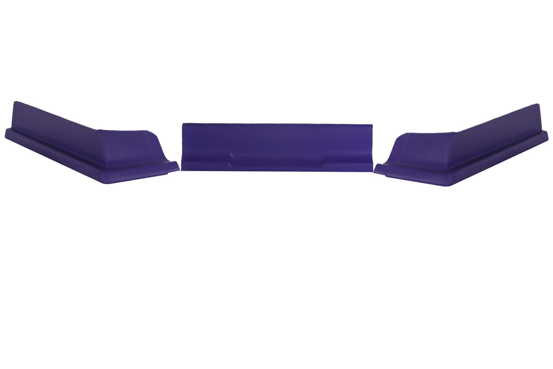 Dominator Race Body Air Valance - 3 Piece - Plastic - Purple - Dirt Modified - Kit - 409-PU