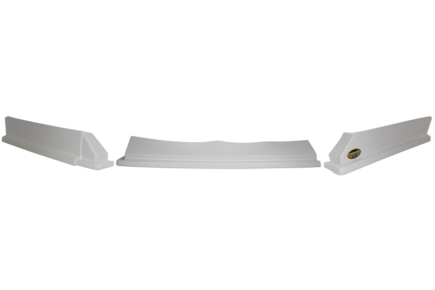 Dominator Race Body Air Valance - 3 Piece - Plastic - White - Dirt Modified - Kit - 409-WH