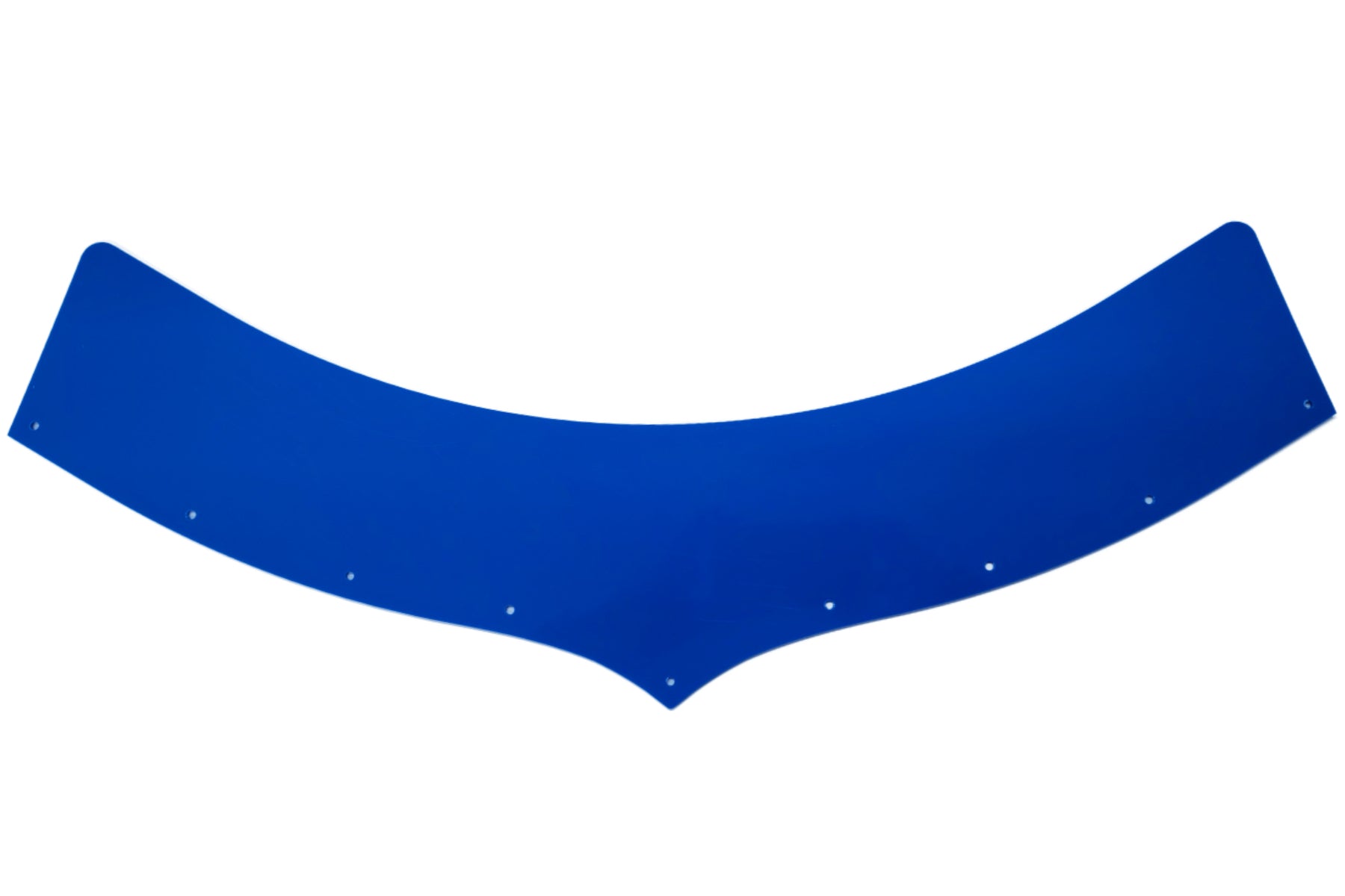 Dominator Race Body Hood Scoop Extension - 5.5 in Tall - Plastic - Blue - Predator Hood Scoops - Each - 500-EX-BL
