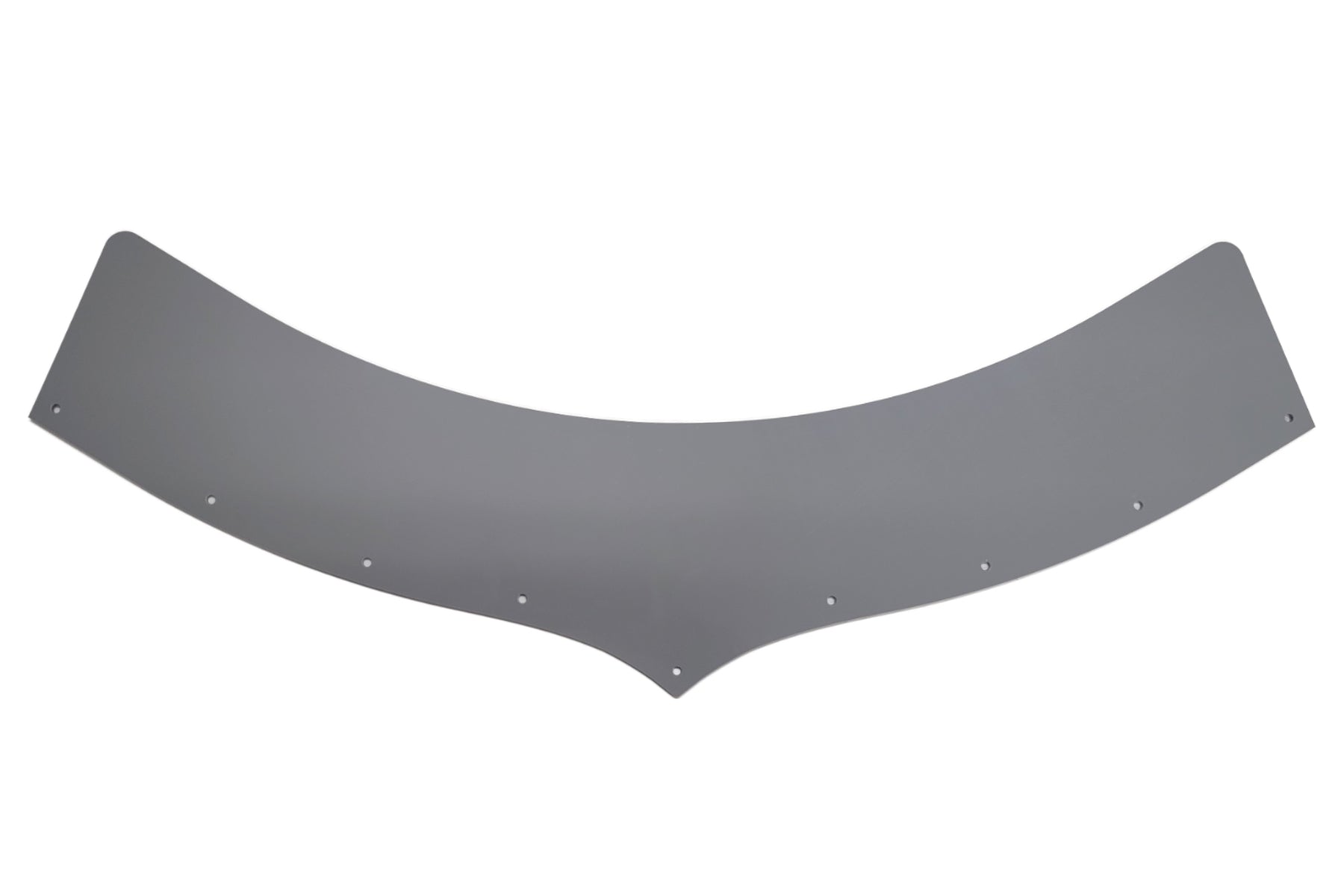 Dominator Race Body Hood Scoop Extension - 5.5 in Tall - Plastic - Gray - Predator Hood Scoops - Each - 500-EX-Gry