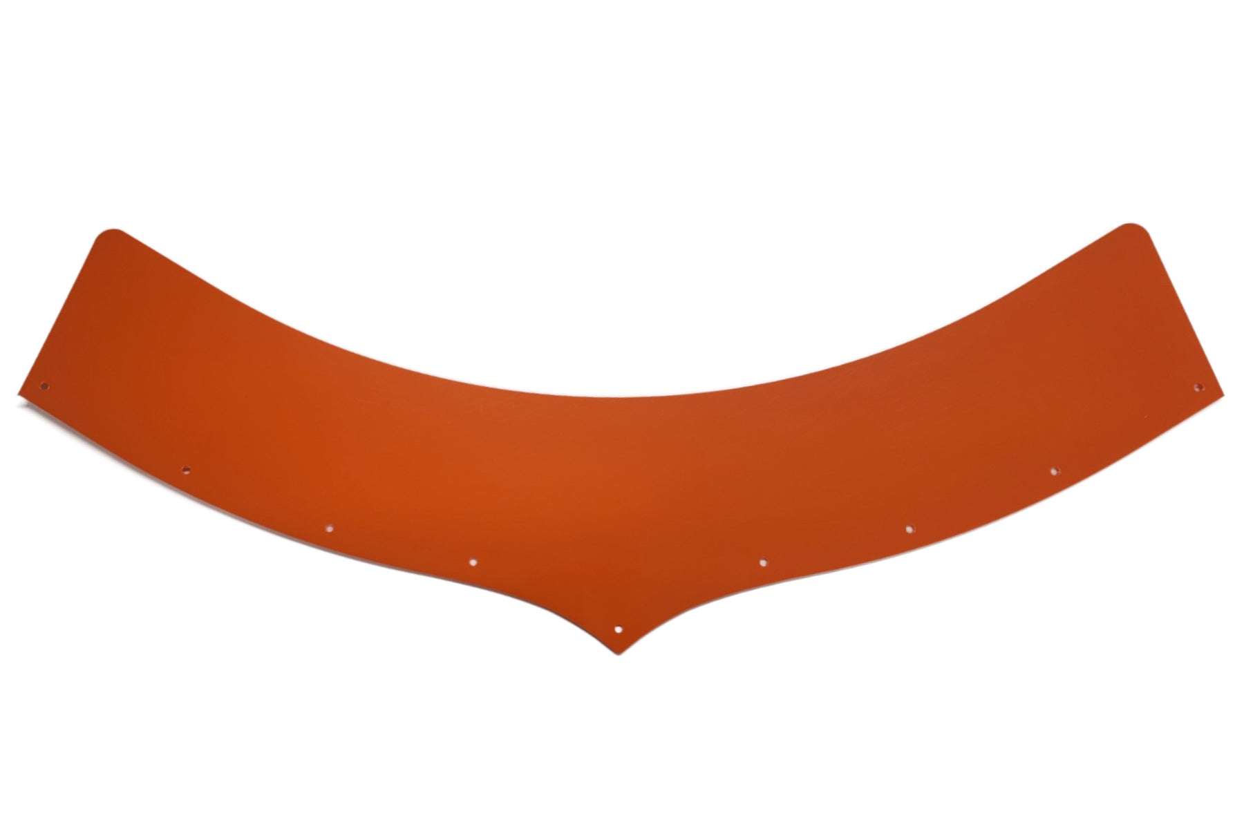 Dominator Race Body Hood Scoop Extension - 5.5 in Tall - Plastic - Orange - Predator Hood Scoops - Each - 500-EX-Or