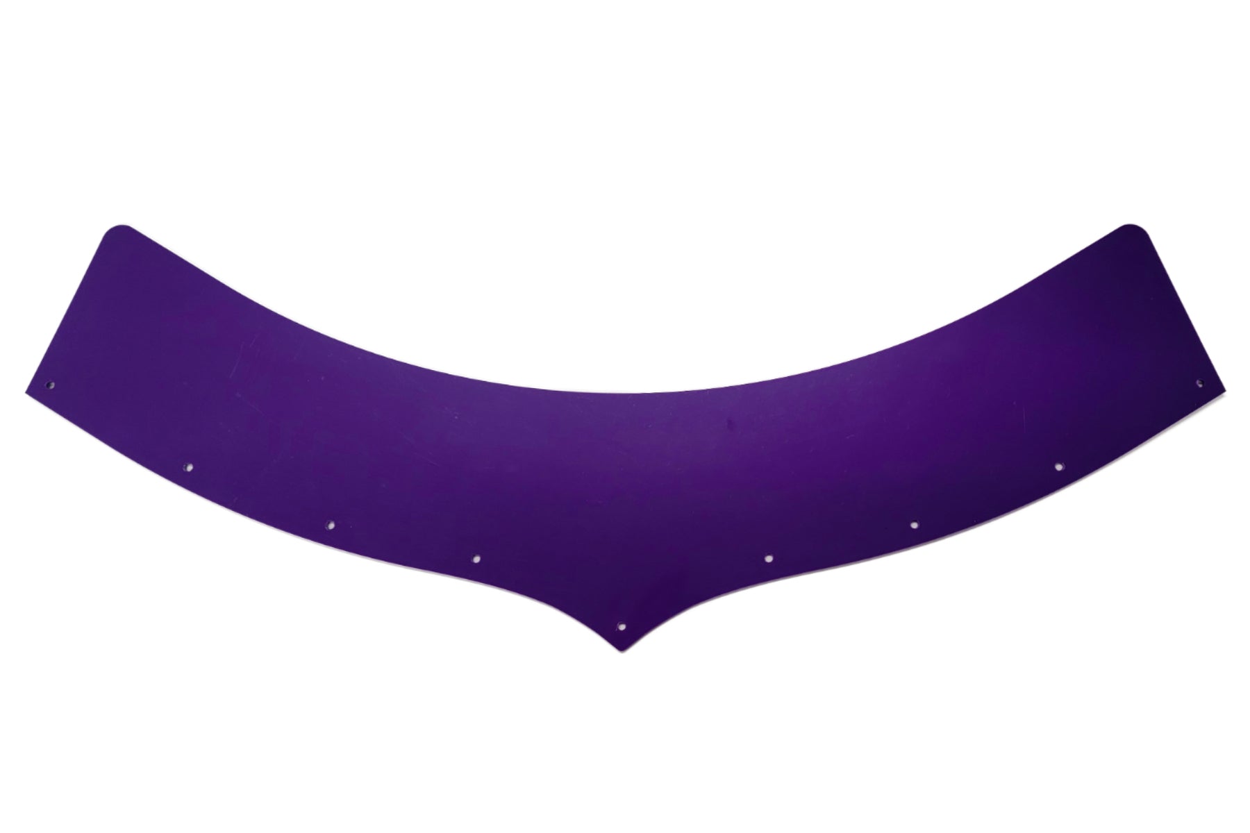Dominator Race Body Hood Scoop Extension - 5.5 in Tall - Plastic - Purple - Predator Hood Scoops - Each - 500-EX-PU