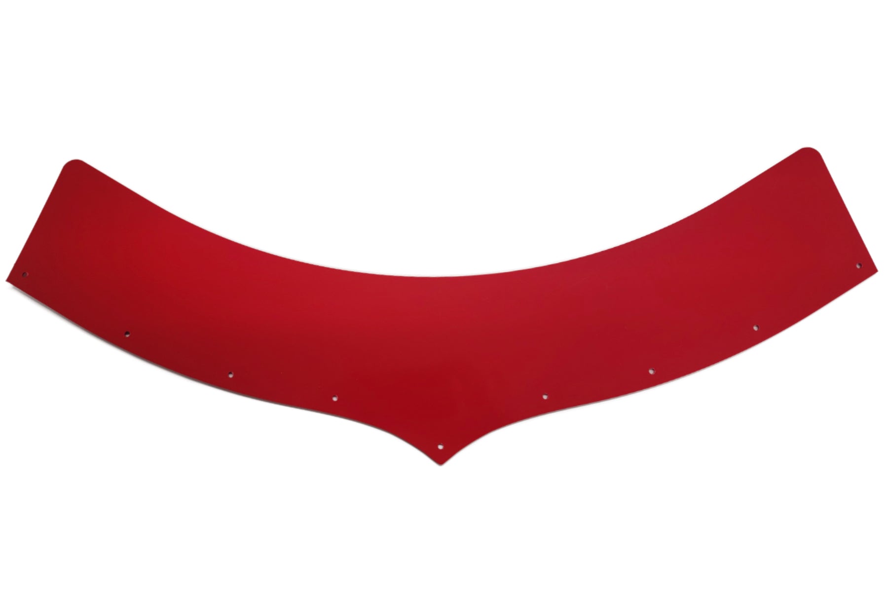 Dominator Race Body Hood Scoop Extension - 5.5 in Tall - Plastic - Red - Predator Hood Scoops - Each - 500-EX-RD