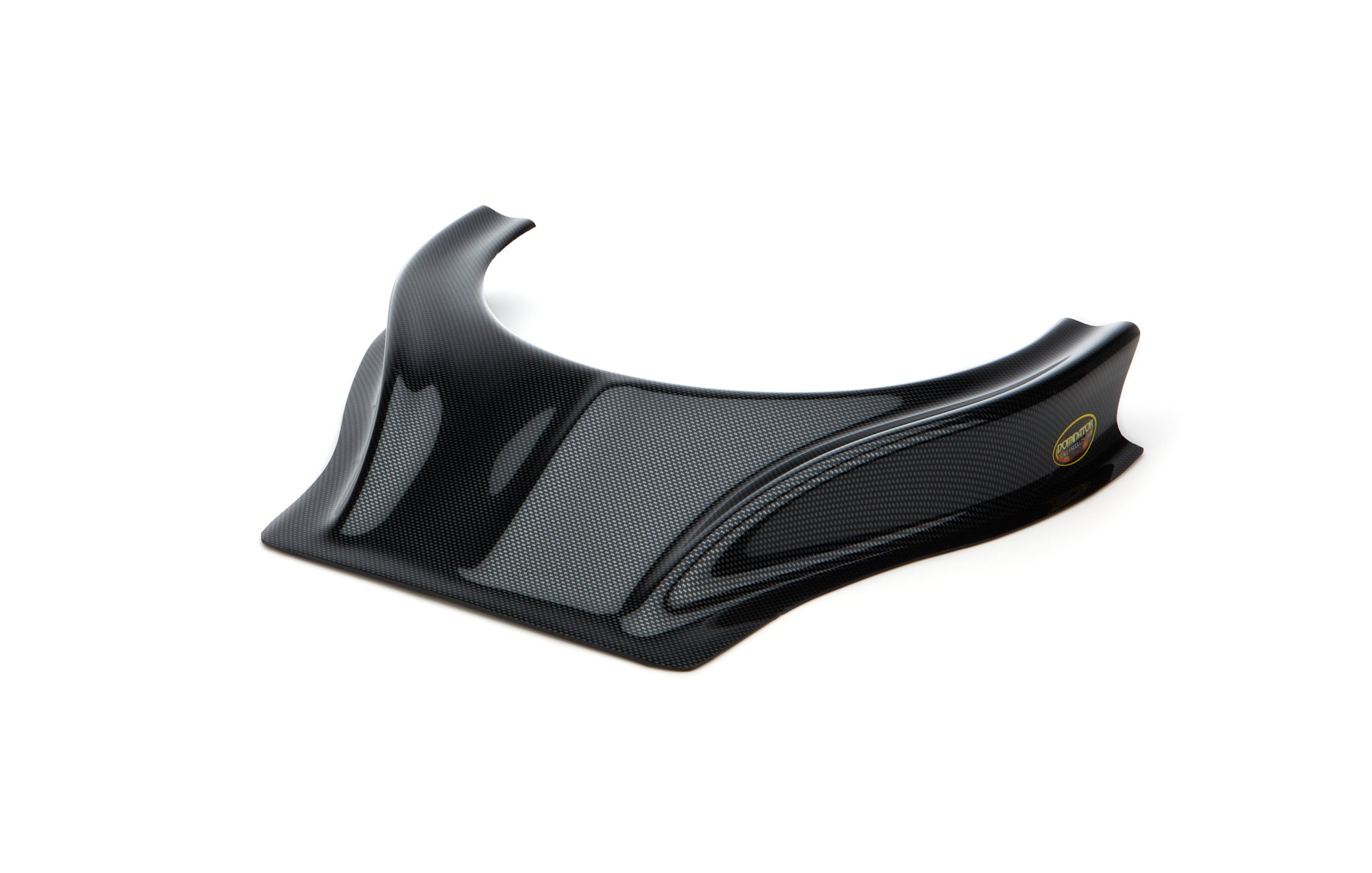 Dominator Race Body Hood Scoop - Stalker - Dirt - 2.5 in Height - Curved Front - Plastic - Carbon Fiber Look - Each - 502-CF