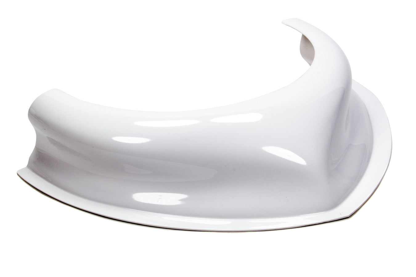 Dominator Race Body Hood Scoop - Dominator - Dirt - 3.5 in Height - Curved Front - Plastic - White - Each - 507-WH