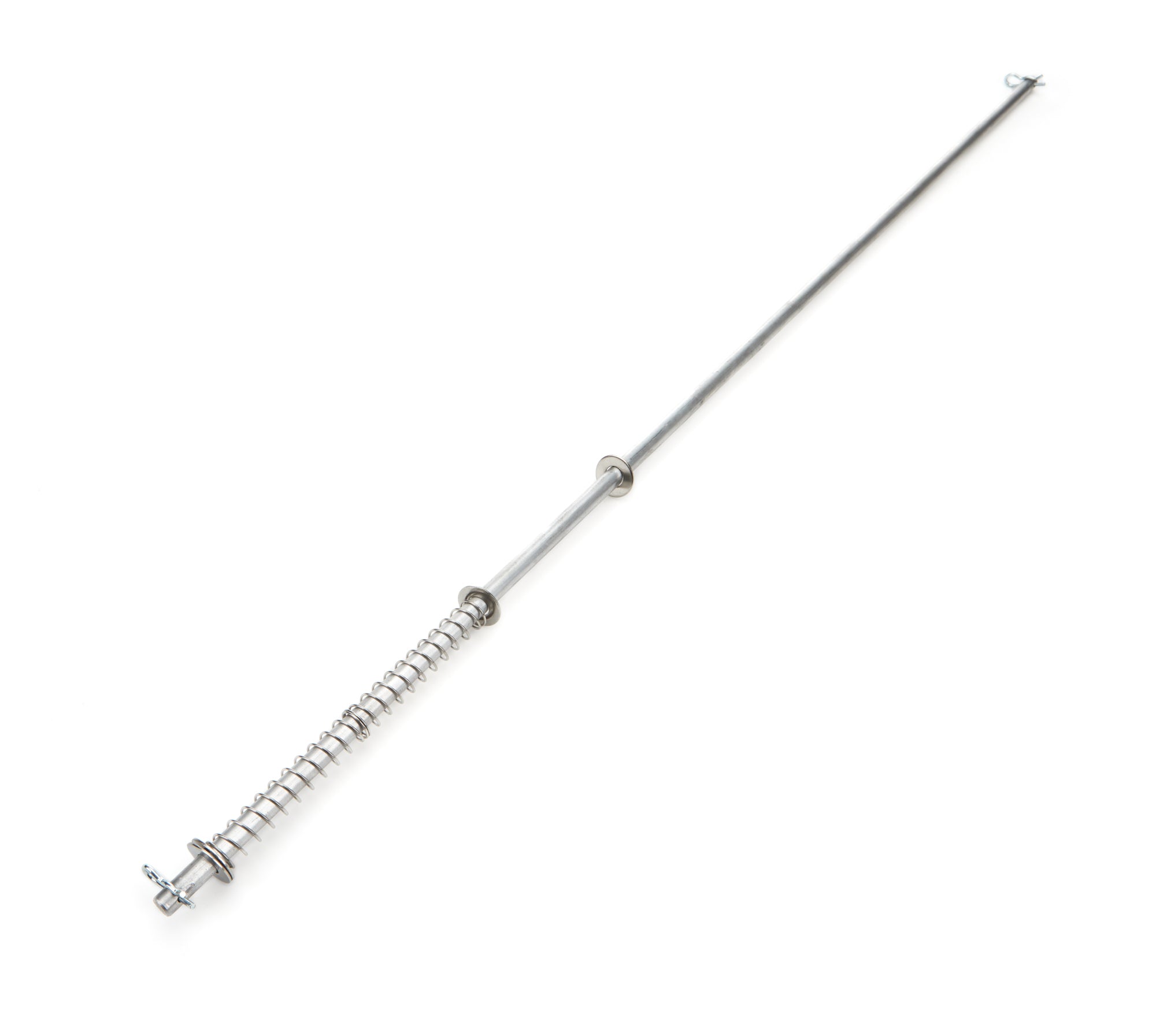 Dominator Race Body Shaker Screen Mounting Rod - Push-Through - 32 in Long - 3/8 in Thick - Aluminum - Natural - Each - DOM-549