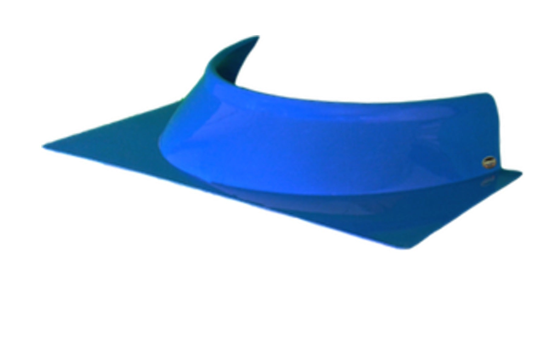 Dominator Race Body Cockpit Deflector - 4.5 in Height - 19.75 in Long x 28.25 in Wide - Plastic - Blue - Dirt Late Model - Each - DOM-901-BL