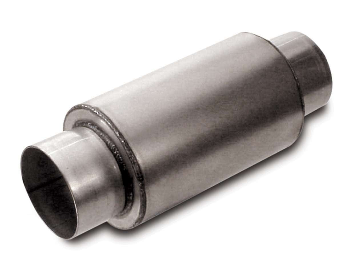 Dynatech Headers 3.0in Race Muffler Split Flow - 776-06302