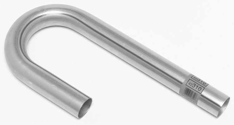 Dynomax 2in Aluminized J-Bend Pipe 3.5 Radius 16 Gauge - 42310