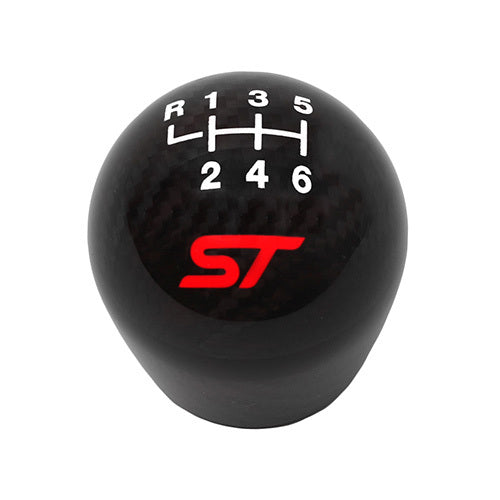 Ford Performance 2013-2017 Focus ST Carbon Fiber Look 6-Speed Shift Knob - M-7213-FSTCF