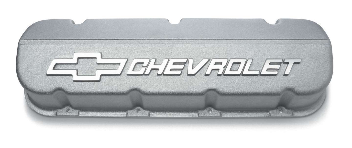 Chevrolet Performance Parts Engine Component Aluminum Valve Covers - BBC- Tall 12371244