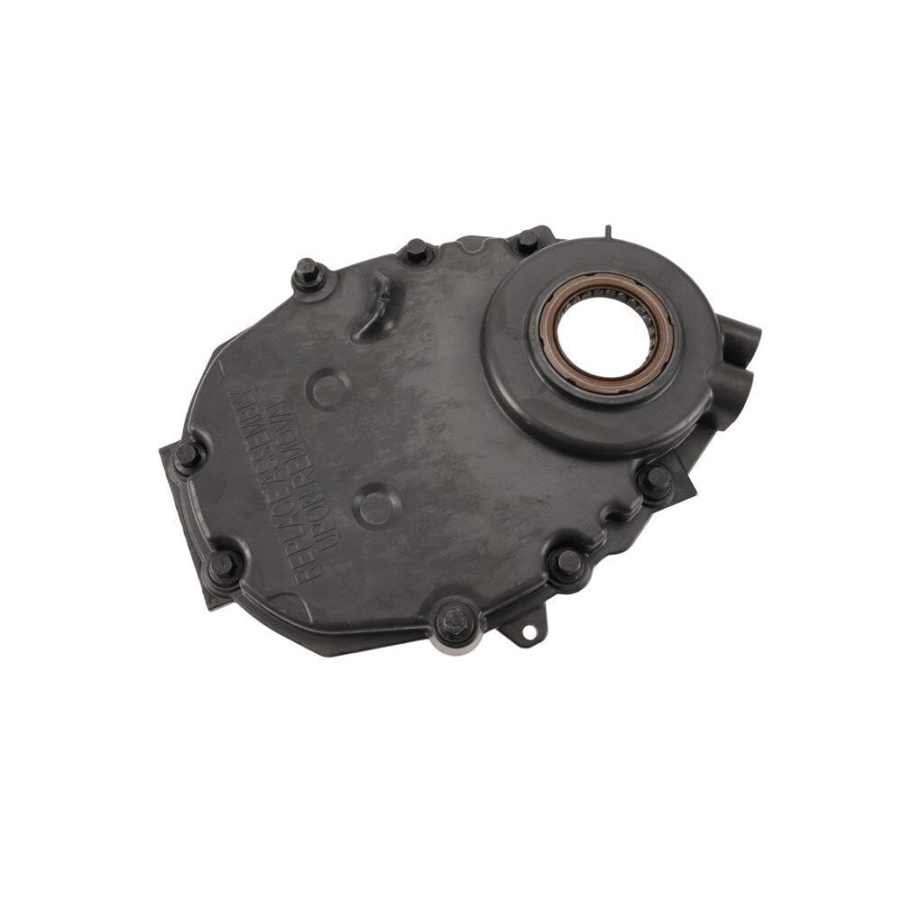 Chevrolet Performance Parts Engine Component SBC Plastic Front Timing Cover - 99-02 Black 12558343