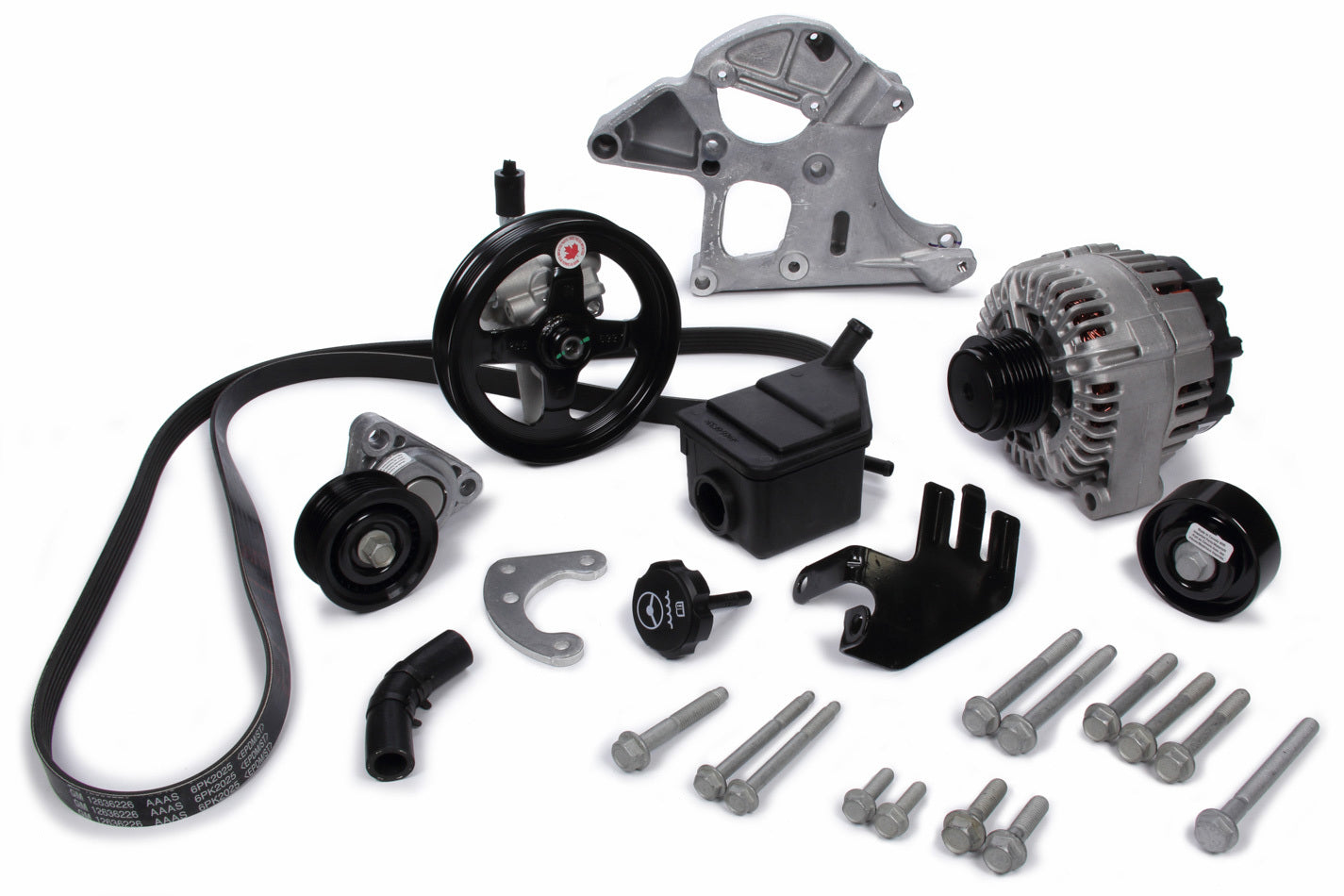 Chevrolet Performance Parts Pulley Kits LS Deluxe Serpentine Drive Kit w/o AC 19421445