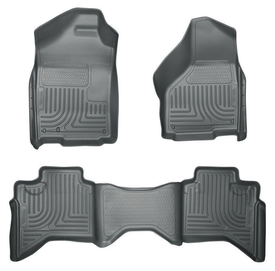02-09 Ram 1500 Quad Cab Front/2ND Seat Liners