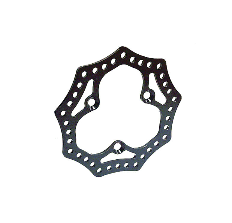 King Racing Products Brake Rotor Steel LF 10.75 Diameter Scalloped 2470
