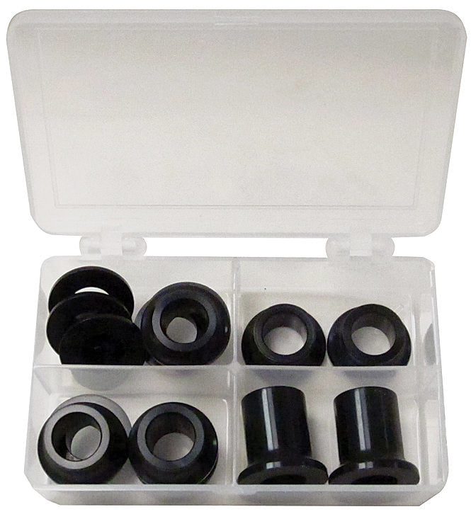 King Racing Products Billet Aluminum 1/2 In Spacer Kit Black 2854