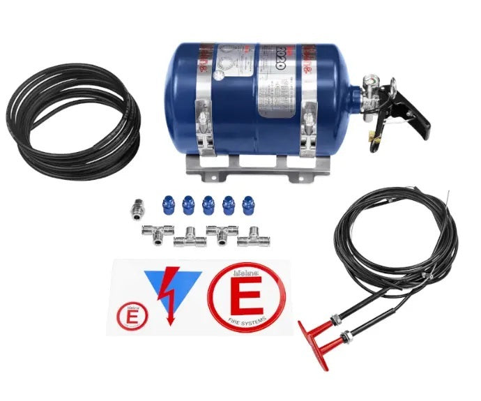 Lifeline Fire Fire Suppression System Zero 2020 3.0 Liter FIA Fire Suppression Systems