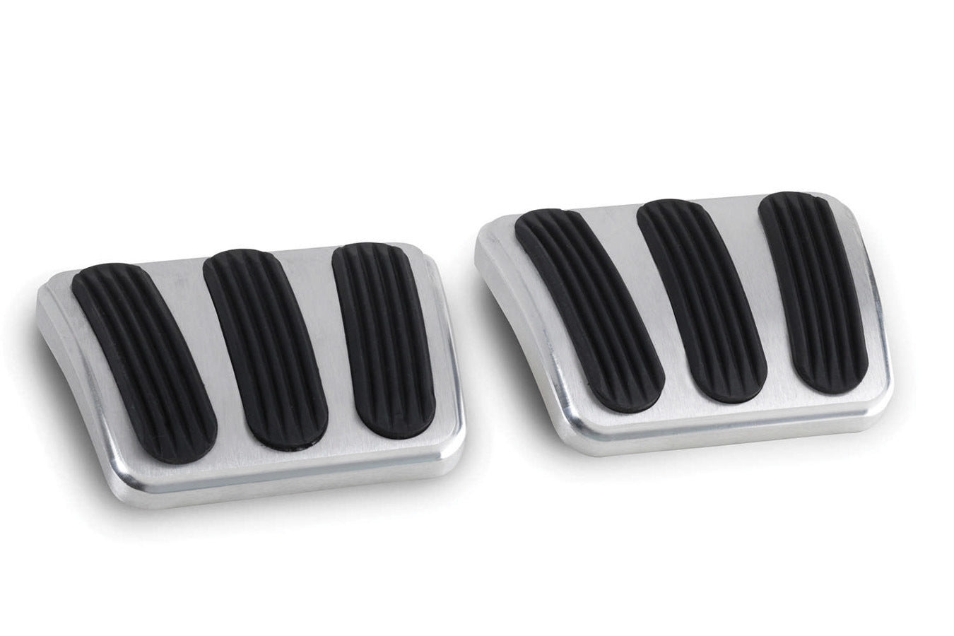 Lokar 62-67 Nova Billet Brake Clutch Pad Withrubber Pedal Pads And Components BAG-6130