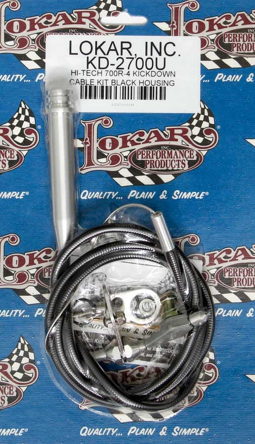 Lokar 700R-4 Kickdown Cable Automatic Transmission Kickdowns KD-2700U