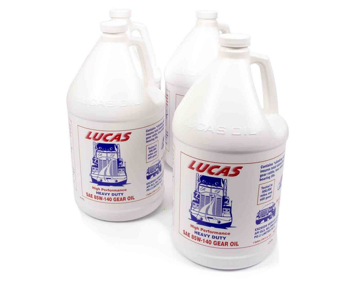 Lucas Oil 85w140 Gear Oil Case/4- Gallon 10045