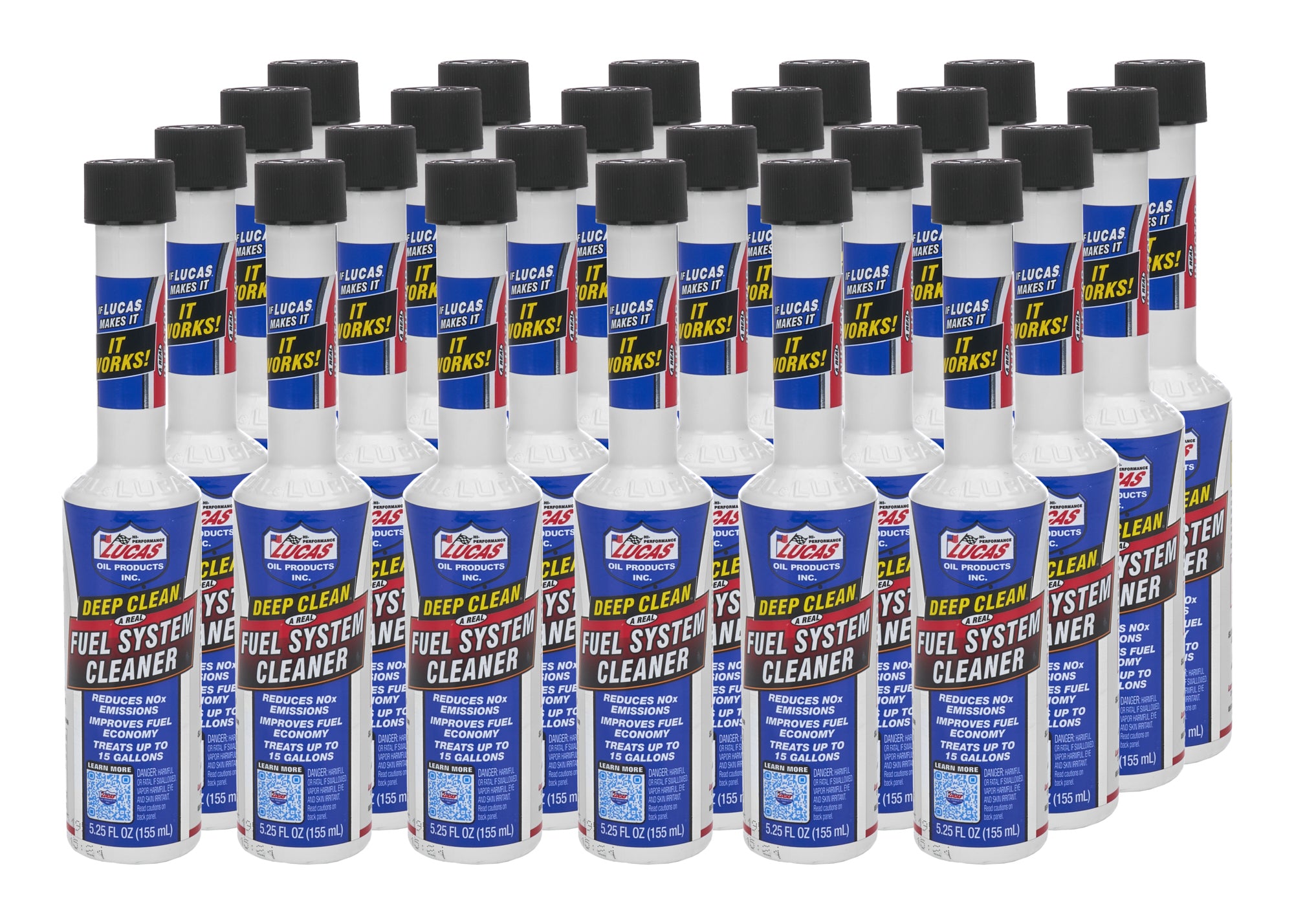 Lucas Oil Deep Clean Fuel System Cleaner Case 24x5.25 Oz. 10669