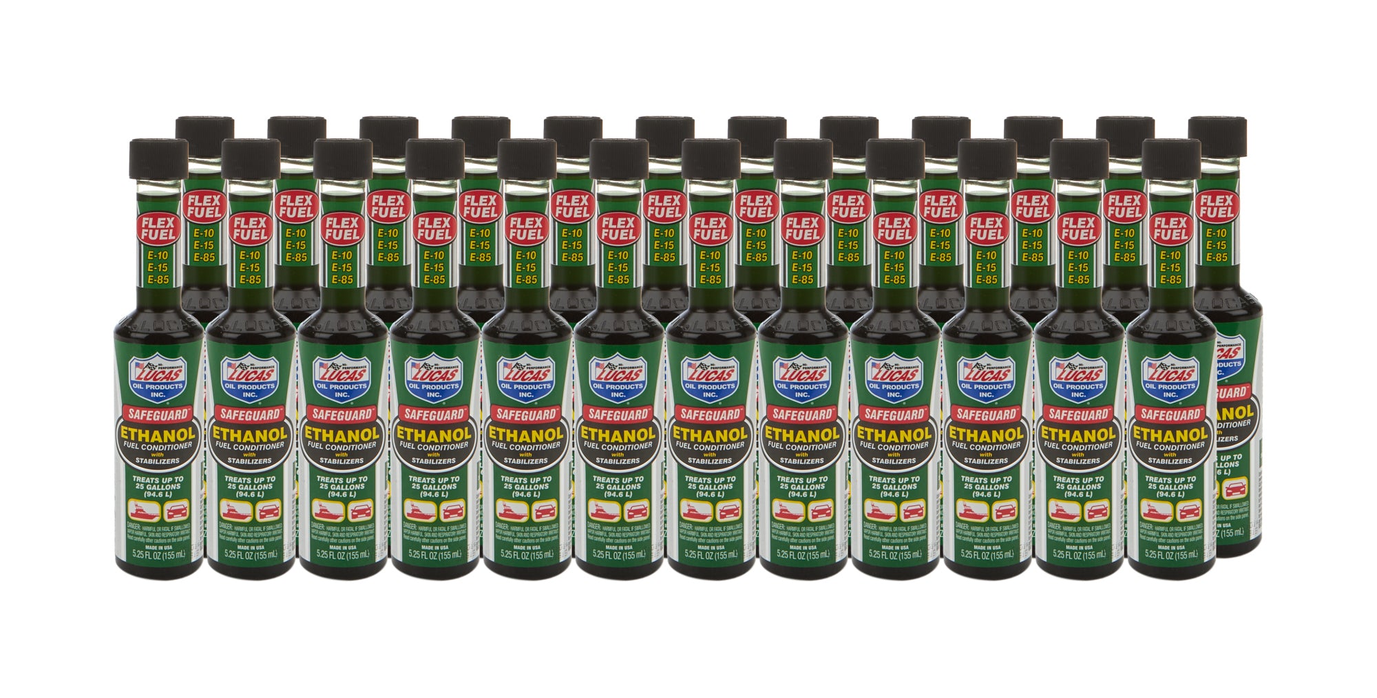 Lucas Oil Safeguard Ethanol Fuel S Tabilizer Case 24x5.25 oz 10670