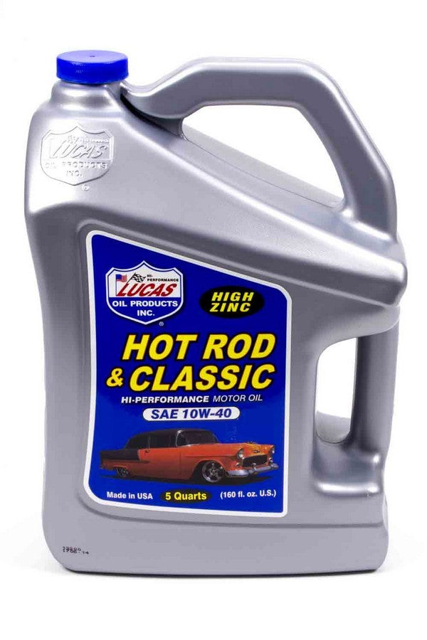 Lucas Oil 10w40 Petroleum Oil 5Qt Jug LUC10683