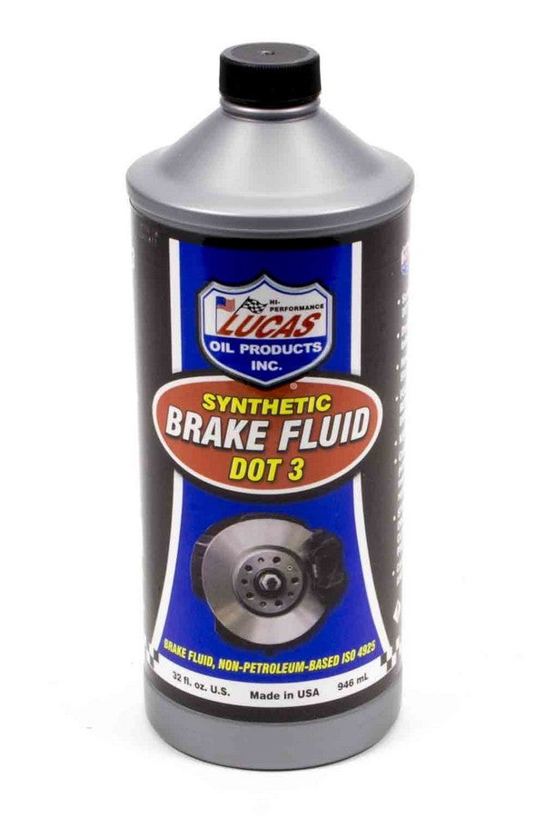 Lucas Oil Brake Fluid DOT 3 1 Qt LUC10826