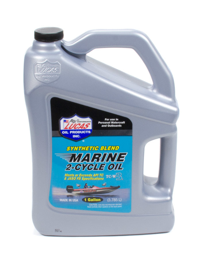 Lucas Oil Marine Oil 2 Cycle 1 Gallon Synthetic Blend LUC10861