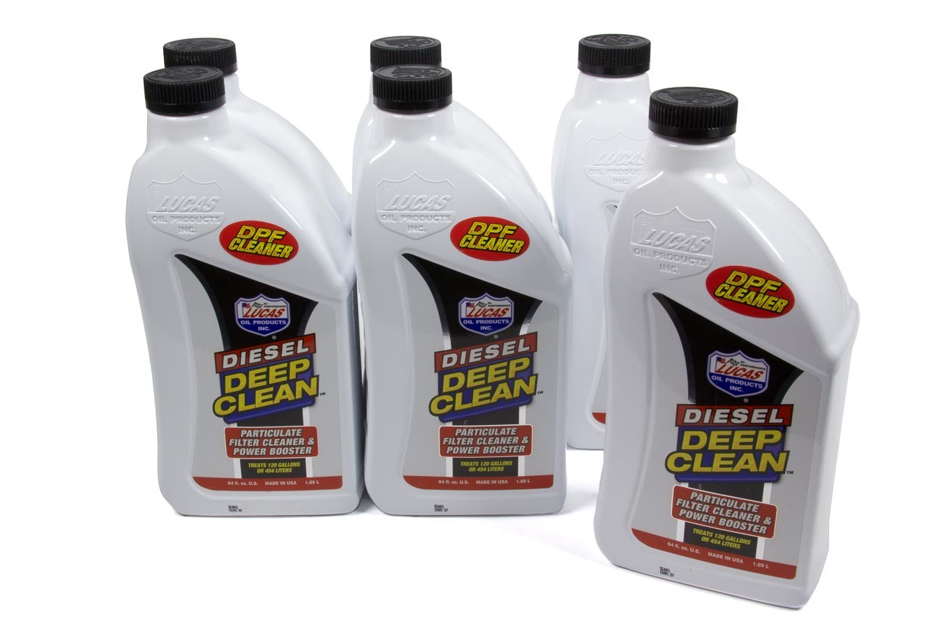 Lucas Oil Diesel Deep Clean Fuel Additive Case 6 X 64 oz. 10873