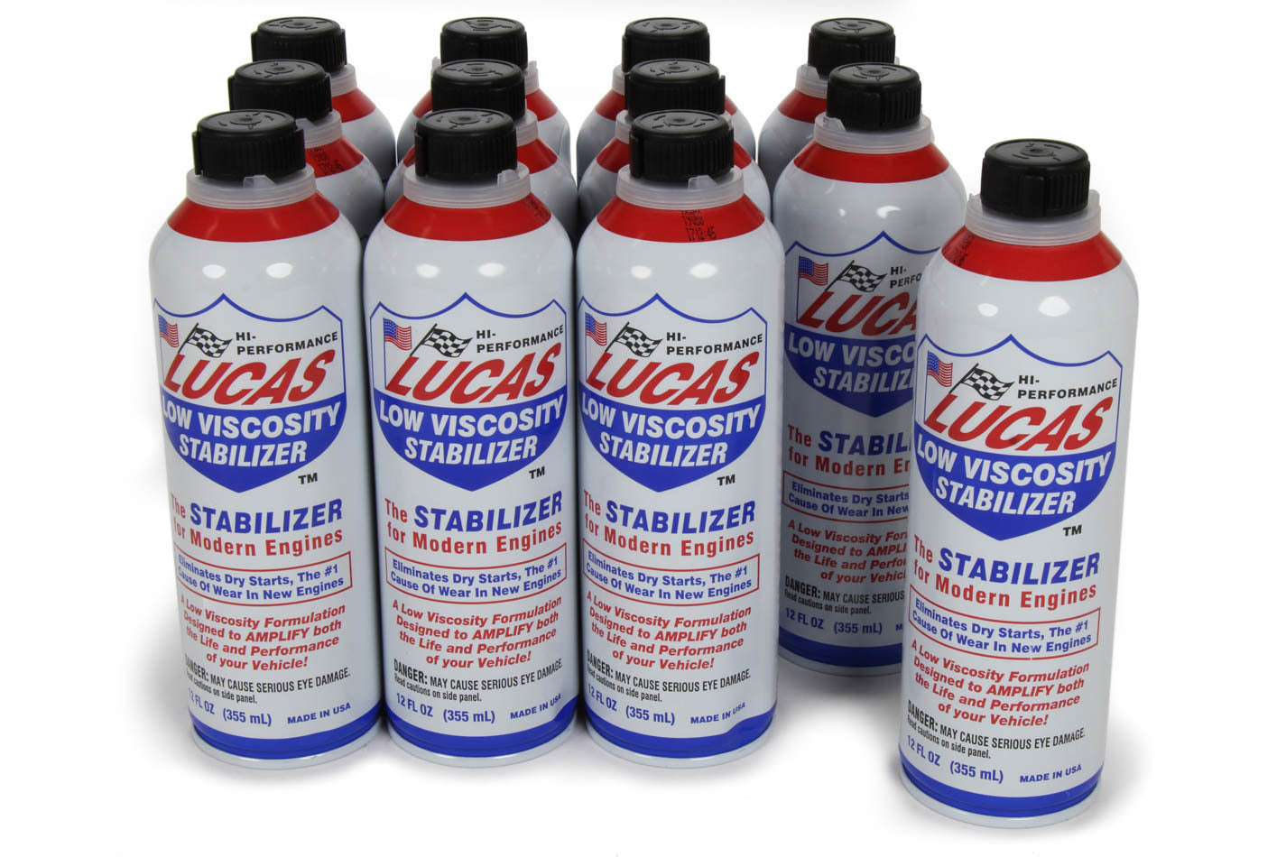 Lucas Oil Low Viscosity Stabilizer Case 12 X 12 Oz. 11097