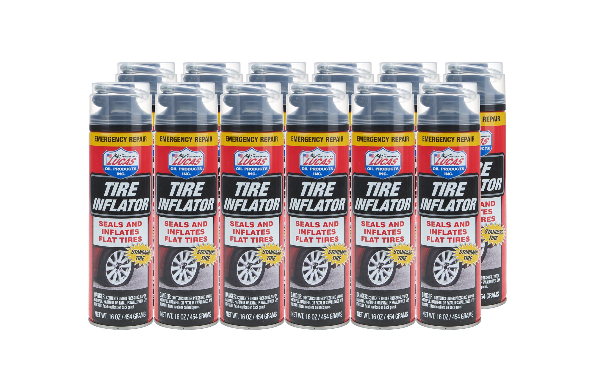 Lucas Oil Tire Inflator Case 12 X 16 oz. 11180