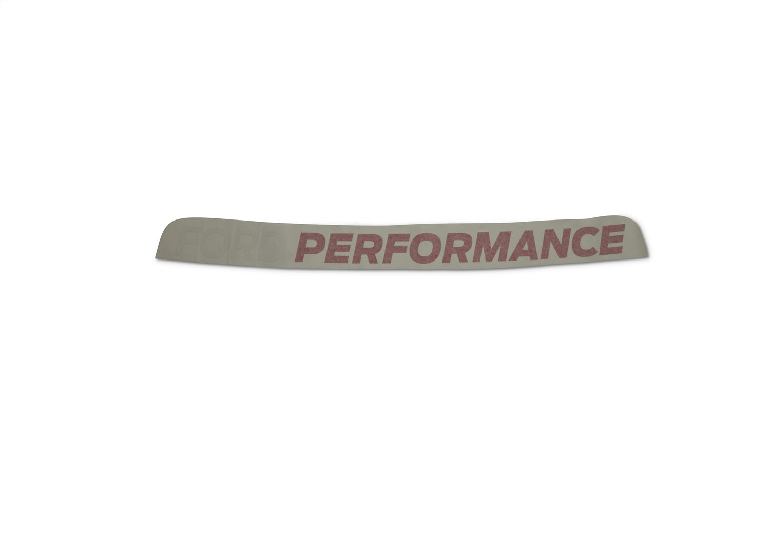 Ford Performance 2005-2023 Mustang Ford Performance Windshield Banner - White And Red - M-1820-MR