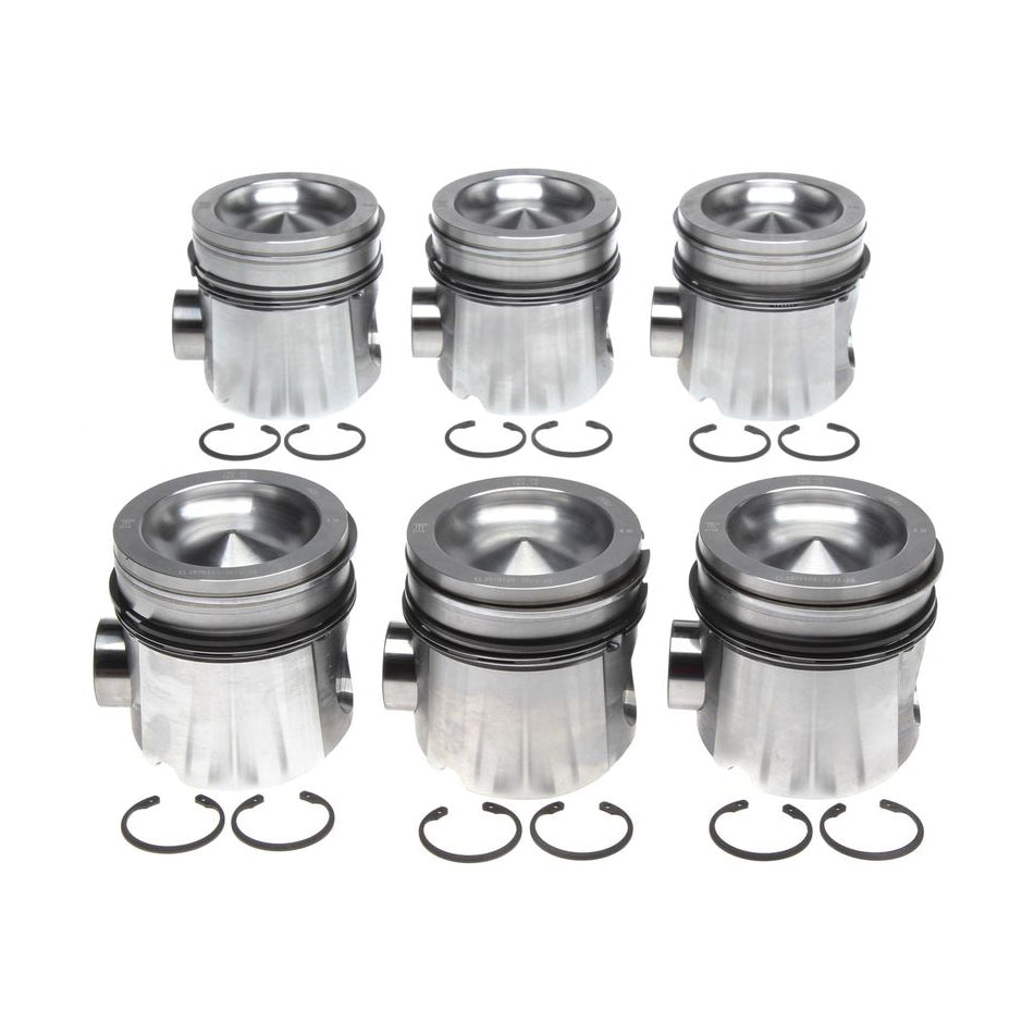 Clevite77 Piston Set Withrings Dodge 5.9L Cummins 6Pk Pistons 2243673WR020