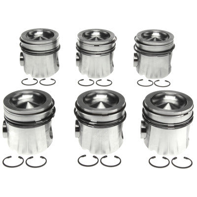 Clevite77 Piston Set Withrings Dodge 5.9L Cummins 6Pk Pistons 2243673WR040