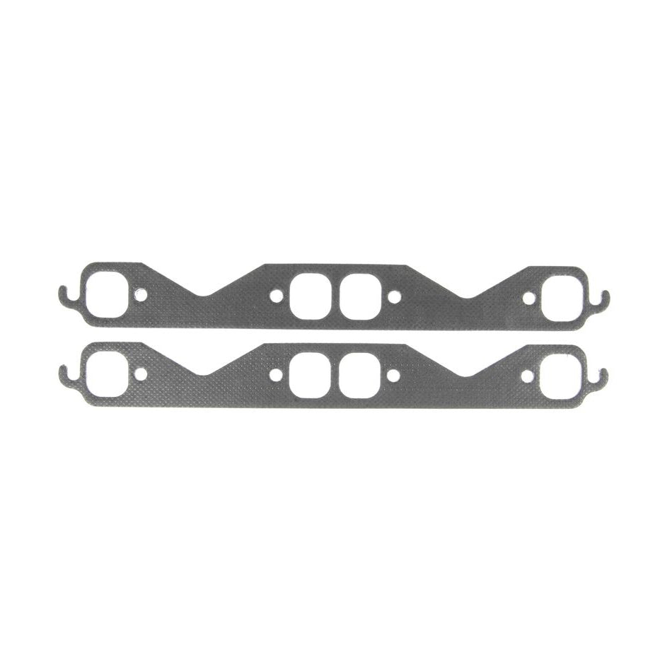 Clevite77 Header Gasket Set Small Block Chevy Stock Port 1.355 X 1.485 Exhaust Header/Manifold Gaskets MS19982